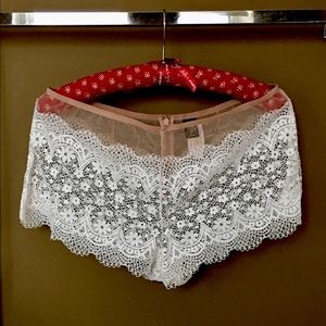 Sheer lace shorts - never worn!